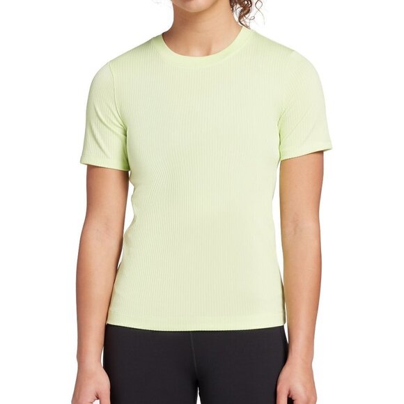 CALIA BY CARRIE UNDERWOOD rib crewneck t-shirt athletic top - Picture 1 of 9